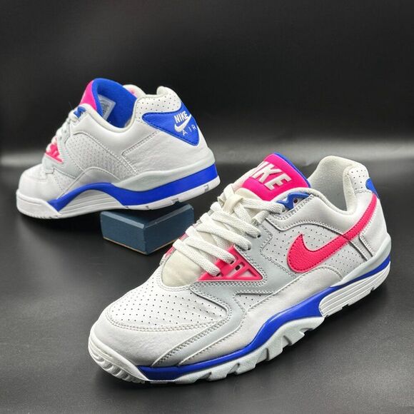 Nike Air Cross Trainer 3 Low Hyper Pink Racer Blue - Picture 6 of 10
